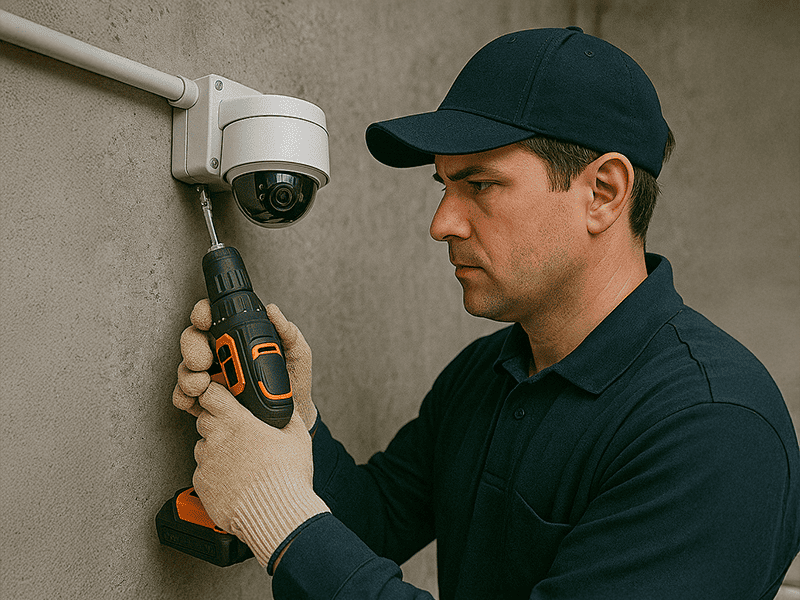 Servicio de instalación de cámaras